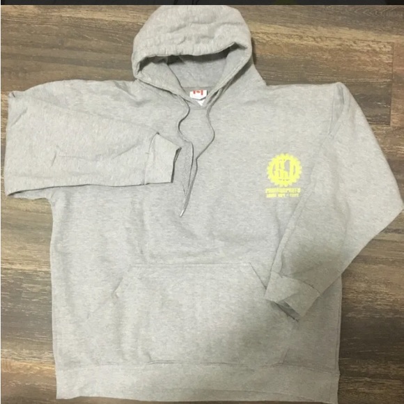 Mens/unisex Cotton Best Work Hoodie NWOT - Picture 1 of 4